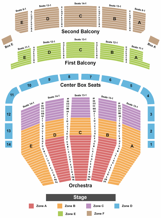 Civic Center Portland Me Seating Chart